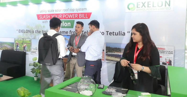 Exhibitors in Dhaka upbeat about solar future