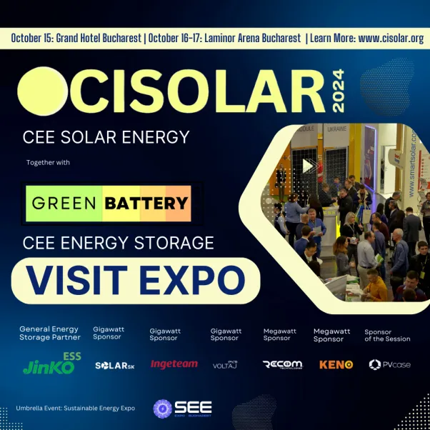 Sustainable Energy Expo: CISOLAR 2024 and GREENBATTERY 2024 to Ignite Innovations in Renewable Energy