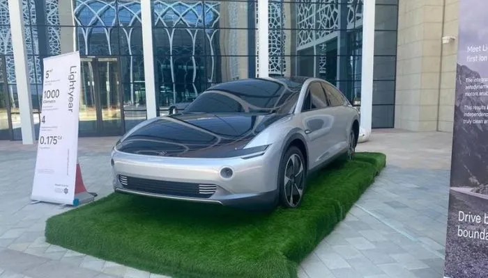 UAE Obtains its Initial Solar-Powered Car