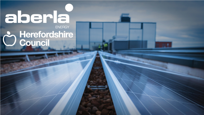 Aberla finishes roof solar agreement with Herefordshire Council