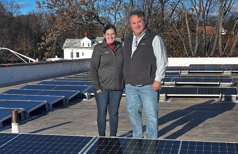 45-kW solar project supports Connecticut women's outreach center