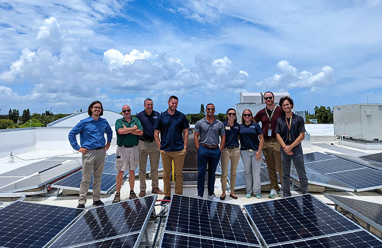 Cape Canaveral completes its very first roof solar project