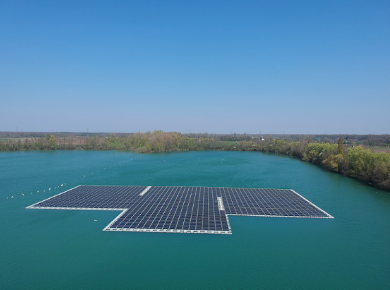 First Utility-Scale Floating Solar Power Plant For Germany