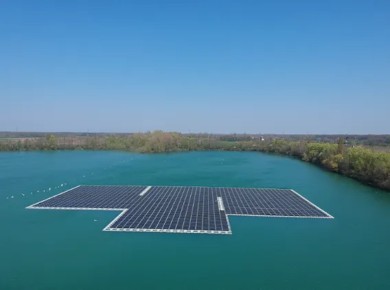 First Utility-Scale Floating Solar Power Plant For Germany