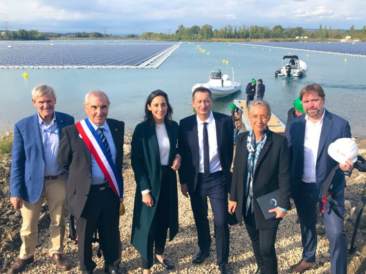 France powers up Europe’s self-styled largest floating PV project