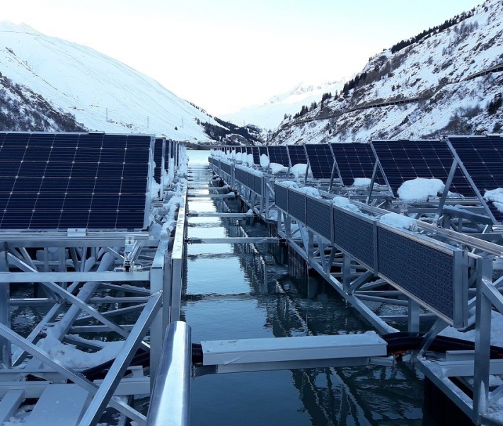 ABB launches pioneering floating solar plant in Switzerland