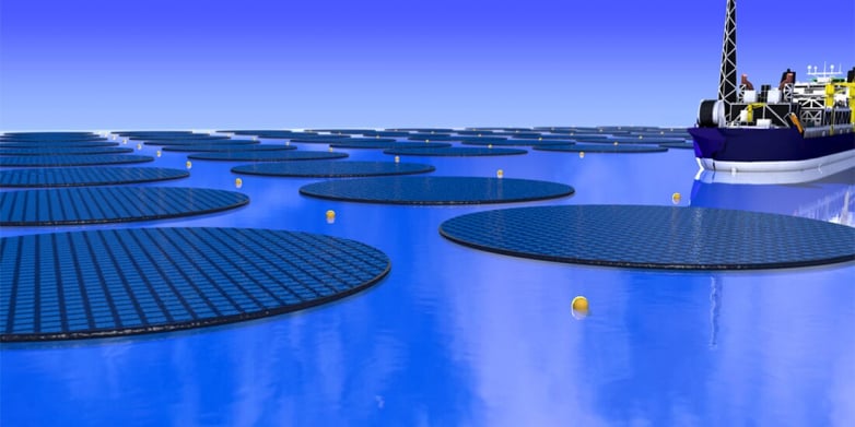 Can floating solar islands meet the globe's future power needs?