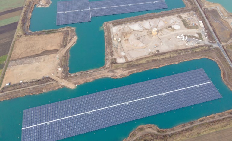 ECOwind completes Austrian floating solar farm