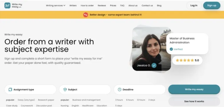 WriteMyEssay Review: Discover Why It’s Among the Best Websites That Write Essays for You