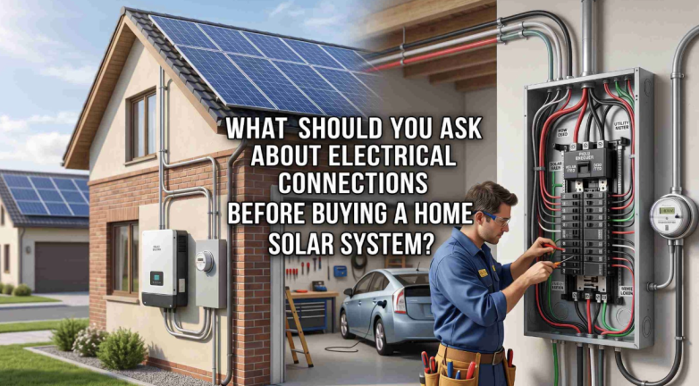 What Should You Ask About Electrical Connections Before Buying a Home Solar System?