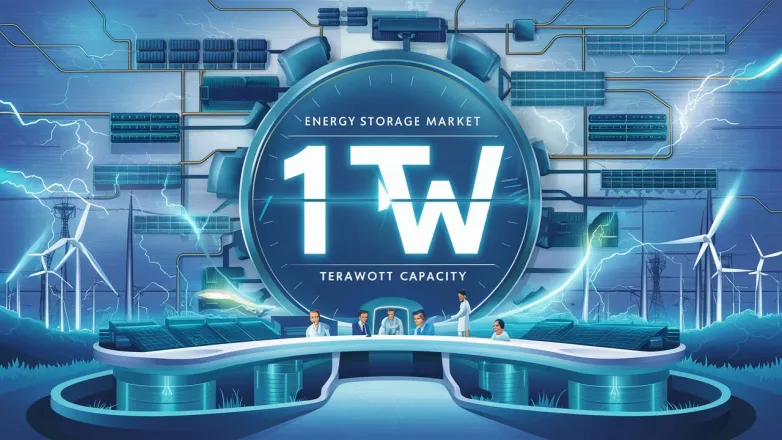 Global Energy Storage Market Set to Exceed 1 TW