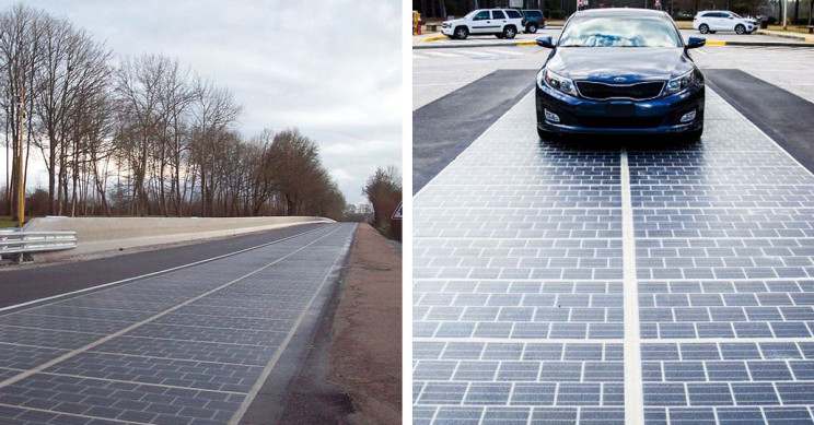 6 Examples of Solar Powered Roads That Could Be a Glimpse of the Future