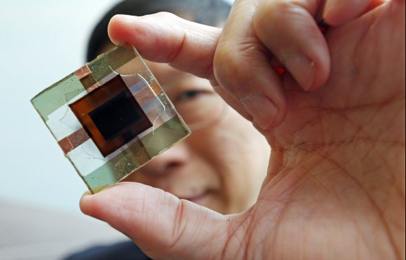 Perovskite to boost energy harvest of solar cells