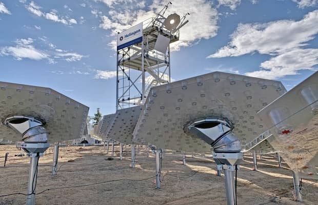 Heliogen Bags Award for its Concentrated Solar Technology
