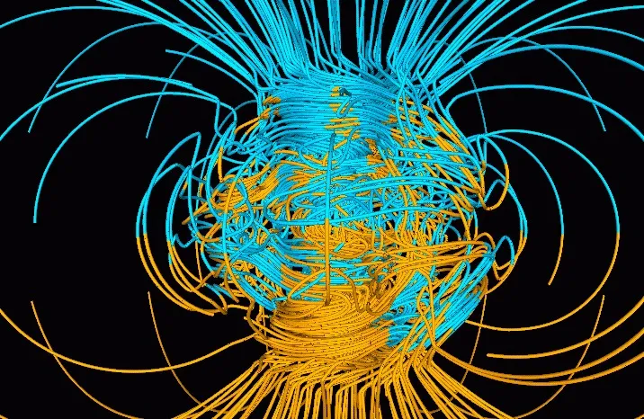 Earth's magnetic field affecting PV panel efficiency