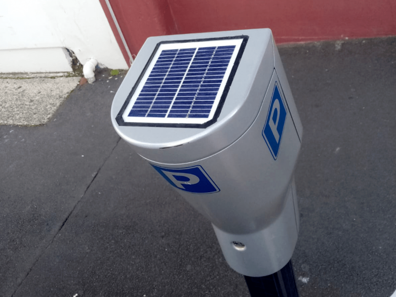 Solar for vehicle parking machines