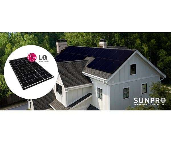 Sunpro Solar initially to install new NeON LG solar panel in US