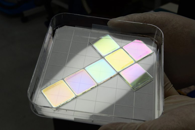 New Eco-Friendly Shade Thin-Film Solar Cells