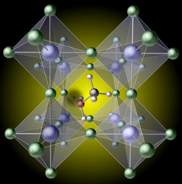 Hydrogen in crossbreed perovskites is less innocent than it looks