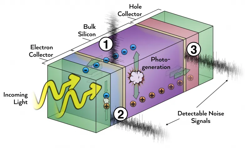 Puncturing Sound to Enhance Solar Cell Effectiveness