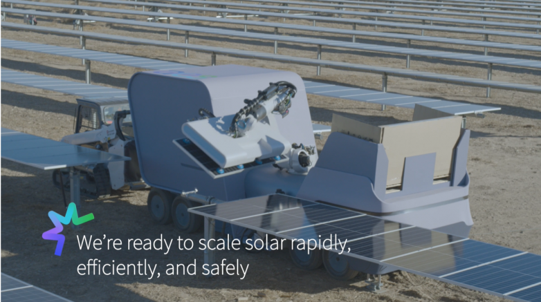 AES launches 'first-of-its-kind', AI-driven solar installation robot