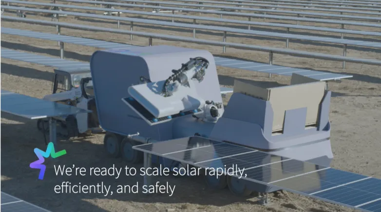 AES launches 'first-of-its-kind', AI-driven solar installation robot