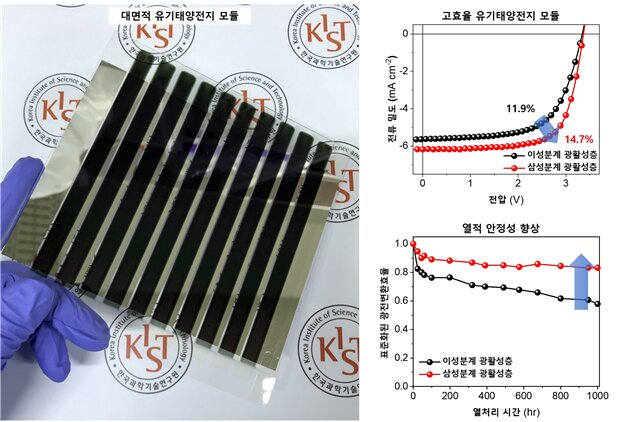 Development of big area, organic solar cell printing technology