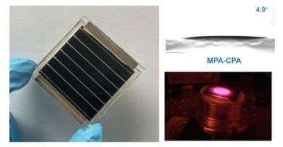 Scientists create effective inverted perovskite solar cells making use of a novel molecular hole-transporter