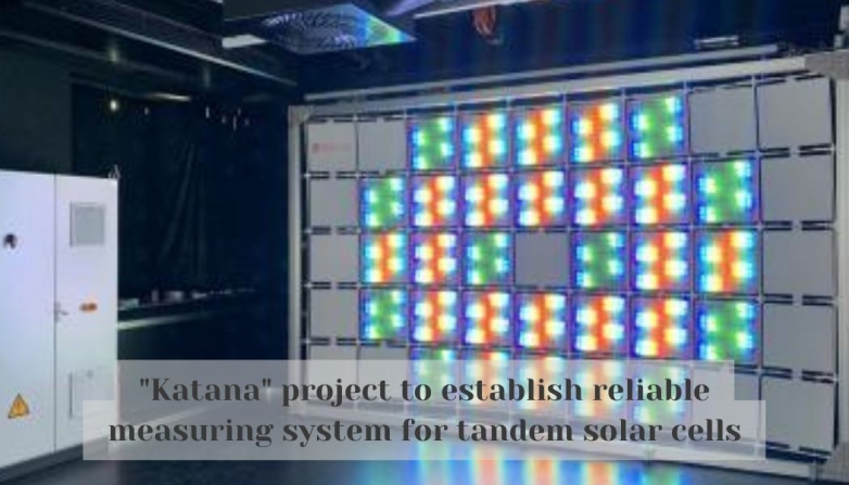 "Katana" project to establish reliable measuring system for tandem solar cells