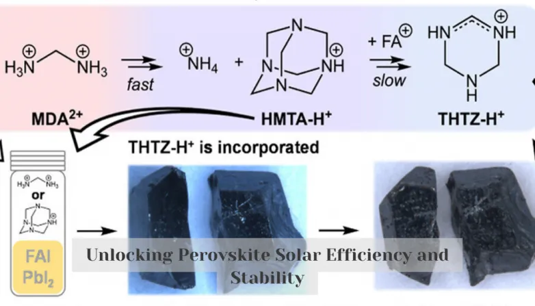 Unlocking Perovskite Solar Efficiency and Stability