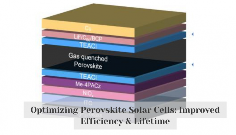 Optimizing Perovskite Solar Cells: Improved Efficiency & Lifetime