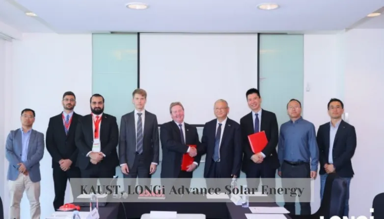 KAUST, LONGi Advance Solar Energy