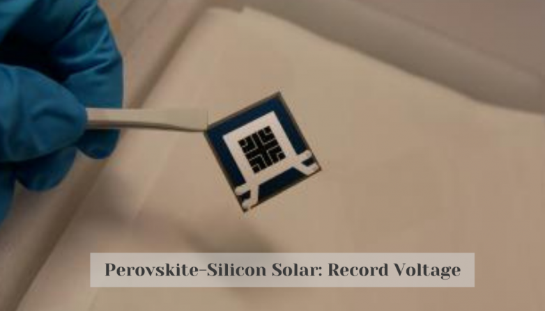 Perovskite-Silicon Solar: Record Voltage