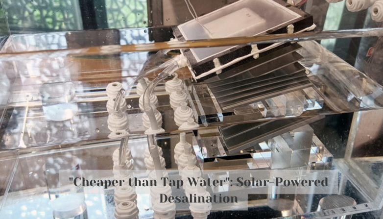 "Cheaper than Tap Water": Solar-Powered Desalination
