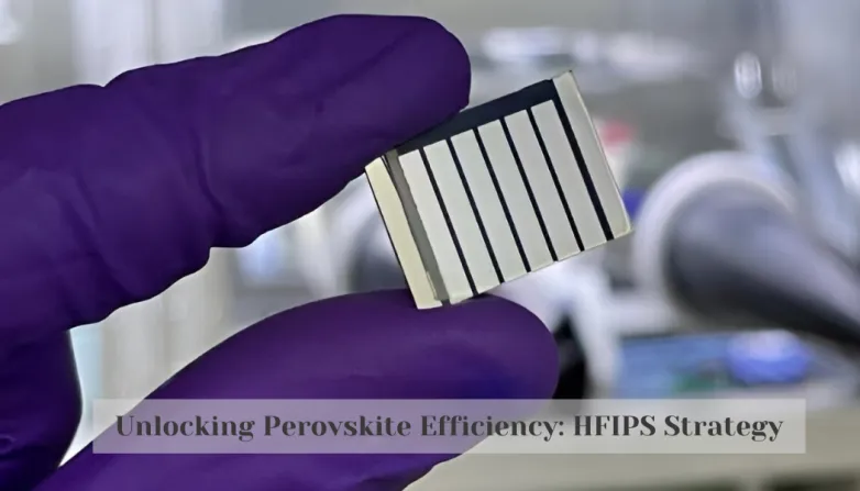 Unlocking Perovskite Efficiency: HFIPS Strategy