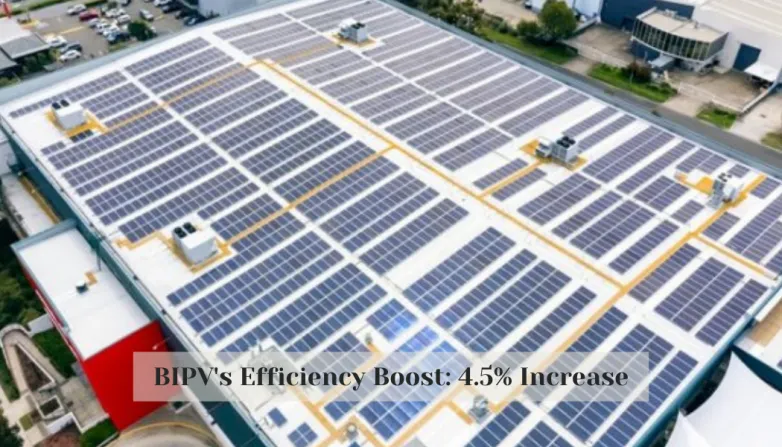 BIPV's Efficiency Boost: 4.5% Increase