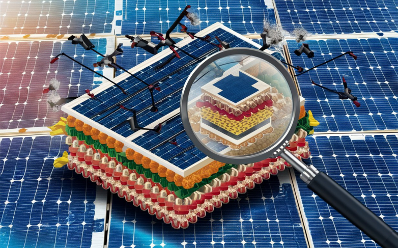 Boosting Perovskite/Organic Solar Cell Efficiency with New Strategy