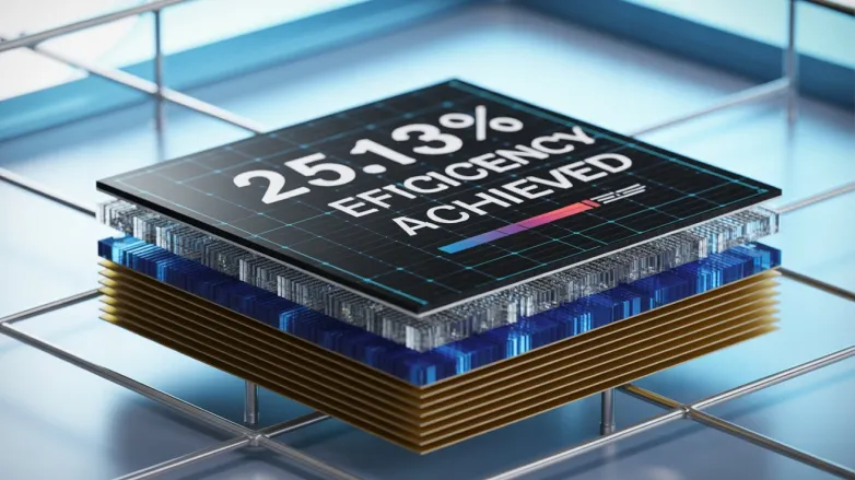 MXene-enhanced perovskite cell hits 25.13% with cooler operation MXene-enhanced perovskite cell hits 25.13% with cooler operation