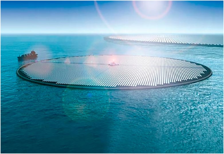 Solar Powered Artificial Islands Could Extract CO2 From Seawater To Produce Fuel