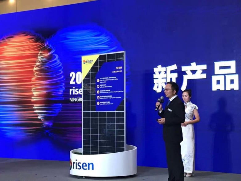 Risen Energy announces 500 Wp+ half cut mono PERC modules