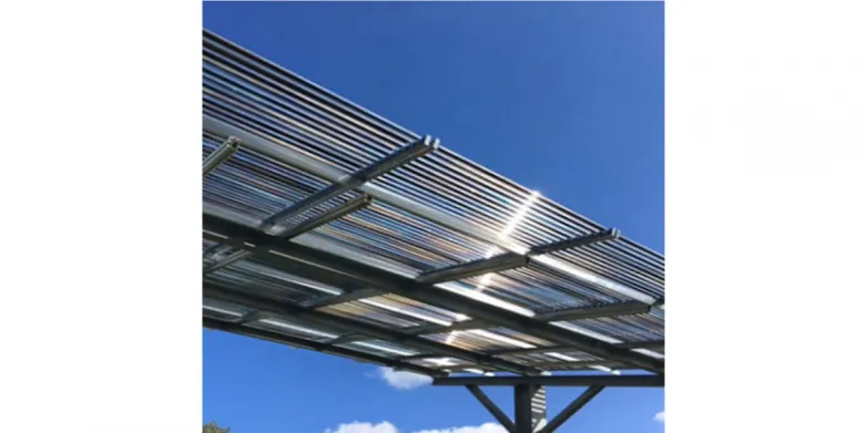 Thin-film agrivoltaic solar tubes