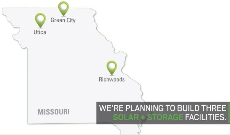 Ameren puts forward plans for 30MW of solar-plus-storage in rural Missouri