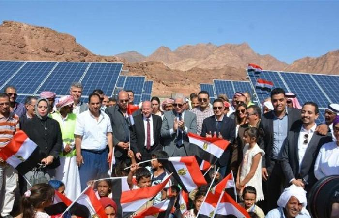 South Sinai Governor opens solar energy station