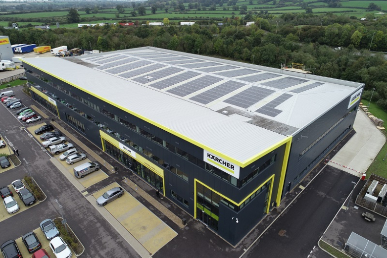 Solar Array Allows Karcher To Go Clean On Energy