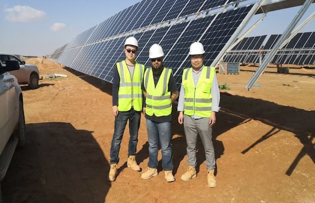 Jolywood manufactures solar modules for the biggest n-type power station