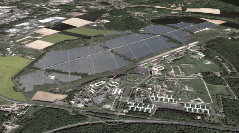 French Military prepare for 246 MW solar plant