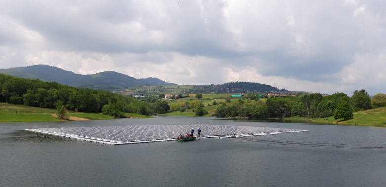 One more 30 MW of floating solar all set in France