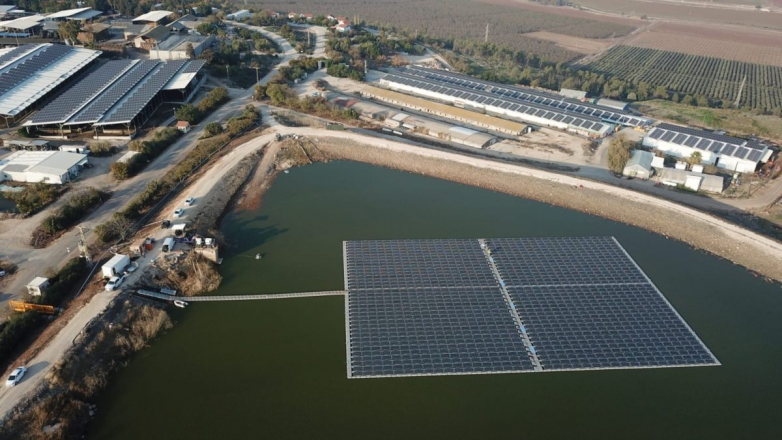 Floating PV shows up in Israel