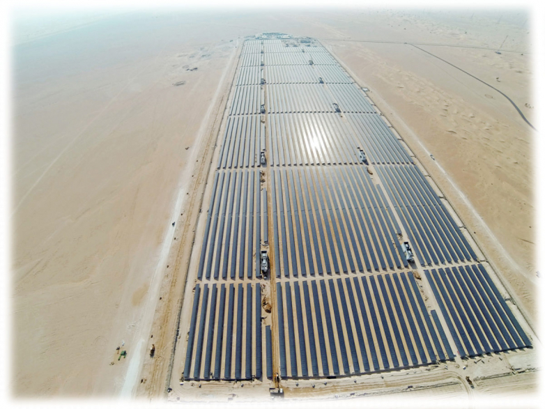 5th 900 MW stage of 5 GW solar park progresses in Dubai