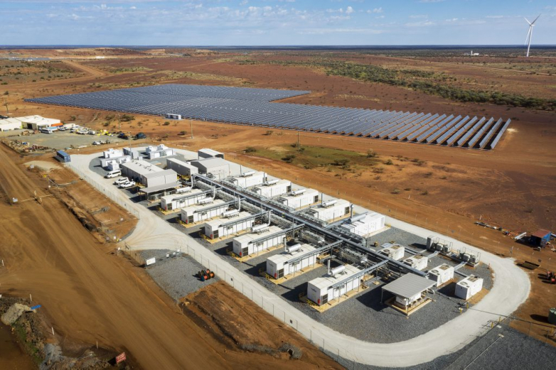 56 MW crossbreed wind-solar plant powers up at Australian golden goose